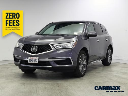 Gray 2018 Acura MDX