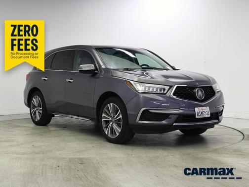 Gray 2018 Acura MDX