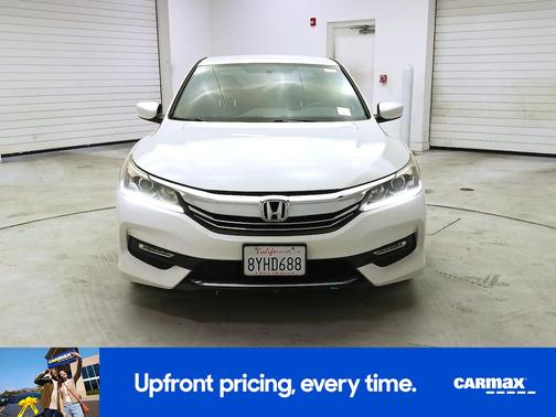 White 2017 Honda Accord Sport