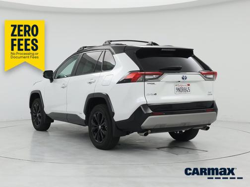 White 2024 Toyota RAV4 Hybrid XSE