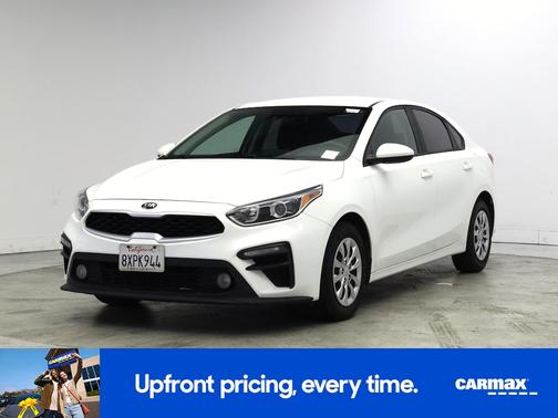 White 2021 Kia Forte FE