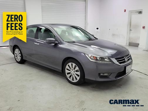 Gray 2015 Honda Accord EX-L