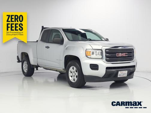 Silver 2016 GMC Canyon SL