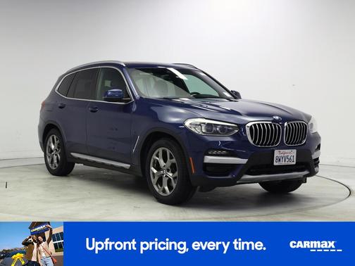Blue 2021 BMW X3 XDrive30i