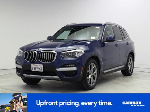 Blue 2021 BMW X3 XDrive30i