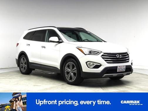 White 2015 Hyundai SANTA FE Limited