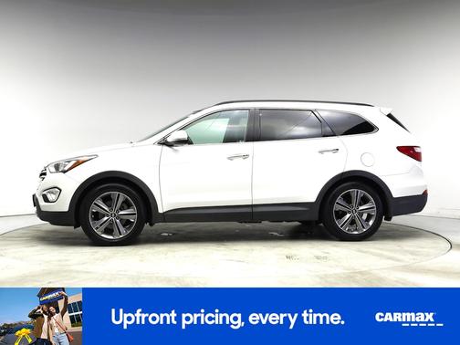 White 2015 Hyundai SANTA FE Limited