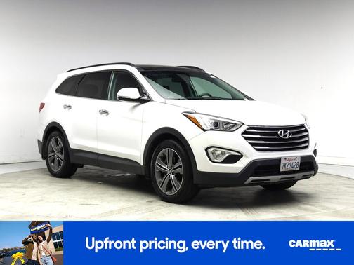 White 2015 Hyundai SANTA FE Limited
