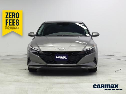 Gray 2022 Hyundai ELANTRA SEL