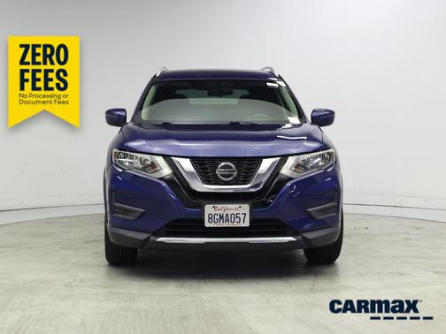 Blue 2018 Nissan Rogue Hybrid SV