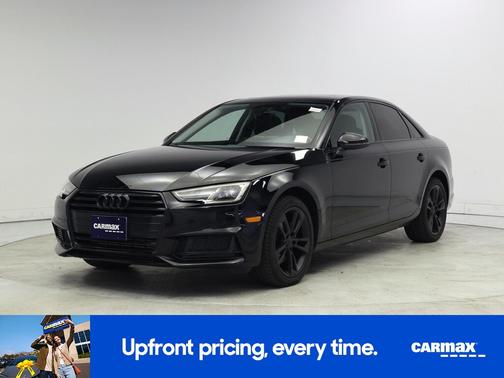 Black 2019 Audi A4 Titanium Premium