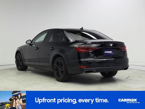 Black 2019 Audi A4 Titanium Premium