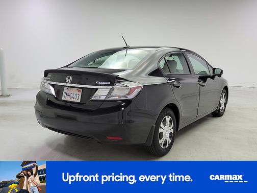 Black 2015 Honda Civic Hybrid