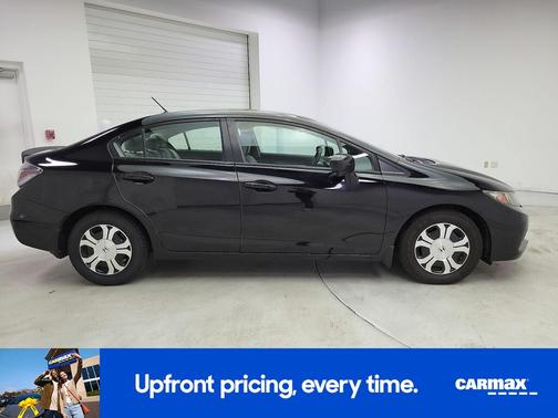 Black 2015 Honda Civic Hybrid