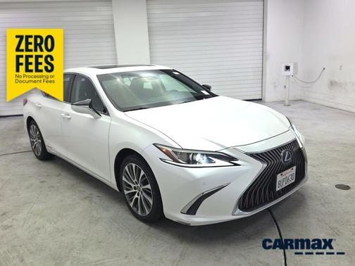White 2021 Lexus ES 300h Luxury