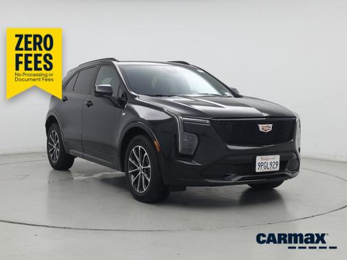 Black 2025 Cadillac XT4 Sport
