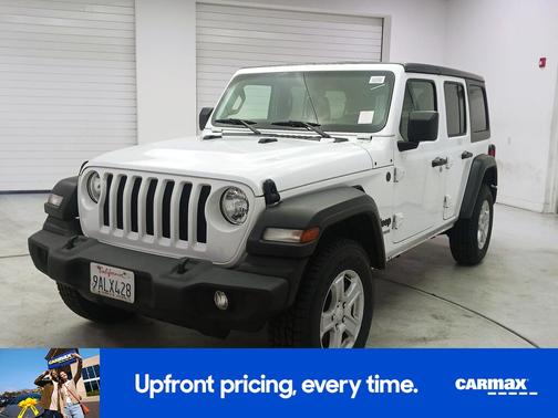 White 2022 Jeep Wrangler Unlimited Sport S