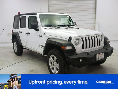 White 2022 Jeep Wrangler Unlimited Sport S
