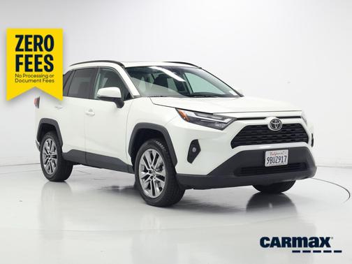 White 2022 Toyota RAV4 XLE Premium
