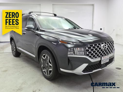 Gray 2023 Hyundai SANTA FE HEV SEL Premium