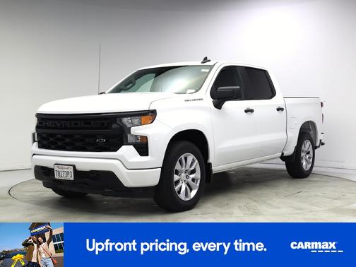 White 2023 Chevrolet Silverado 1500 Custom