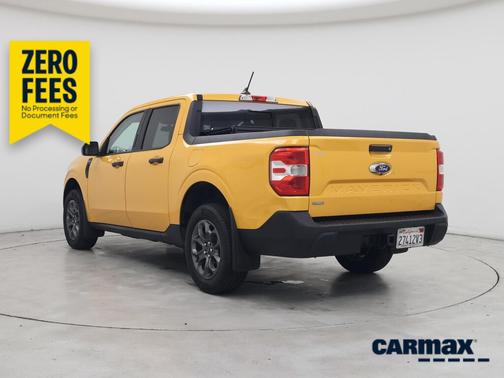 Yellow 2023 Ford Maverick XLT