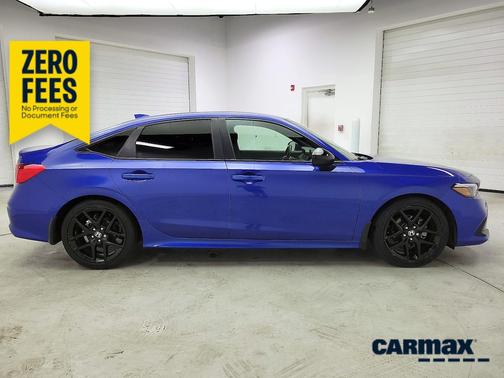Blue 2024 Honda Civic Sport