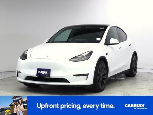 White 2022 Tesla Model Y Performance