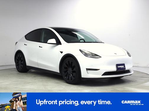 White 2022 Tesla Model Y Performance