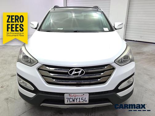White 2014 Hyundai Santa Fe Sport 2.0T