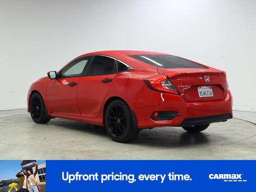 Red 2018 Honda Civic LX