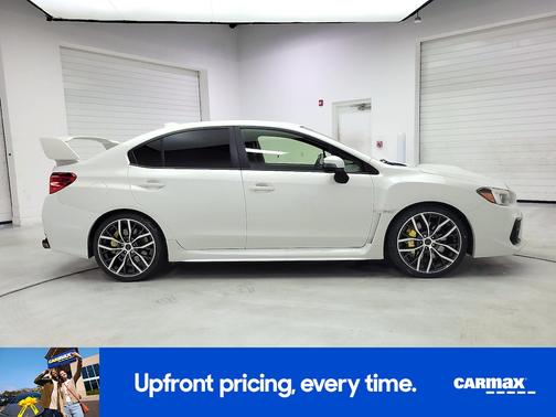 White 2020 Subaru WRX STI