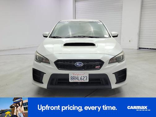 White 2020 Subaru WRX STI