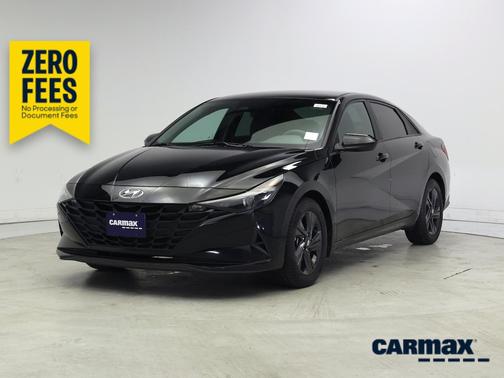 Black 2023 Hyundai ELANTRA SEL