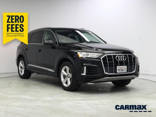 Black 2022 Audi Q7 Premium