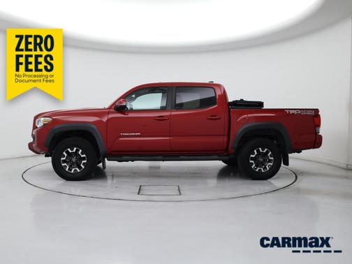 Red 2017 Toyota Tacoma TRD Off Road