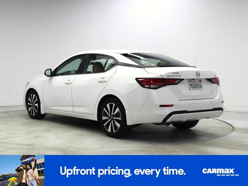 White 2023 Nissan Sentra SV