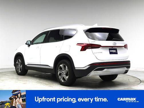 White 2022 Hyundai SANTA FE SEL