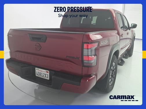 Burgundy 2024 Nissan Frontier PRO-X