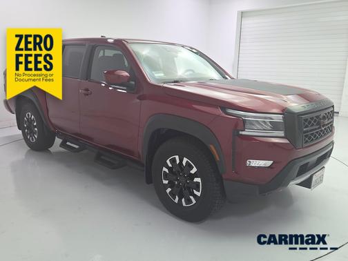 Burgundy 2024 Nissan Frontier PRO-X