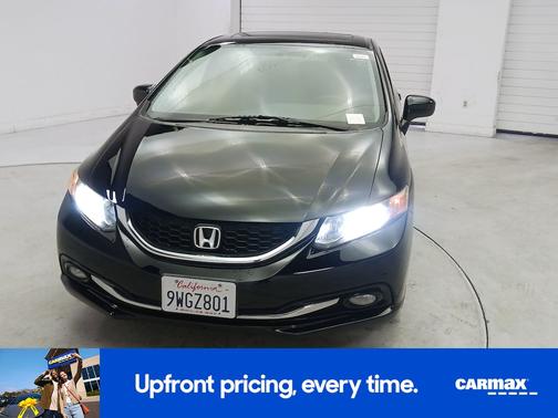 Black 2015 Honda Civic EX-L
