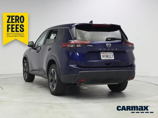 Blue 2025 Nissan Rogue SV