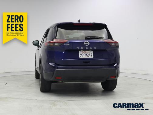 Blue 2025 Nissan Rogue SV