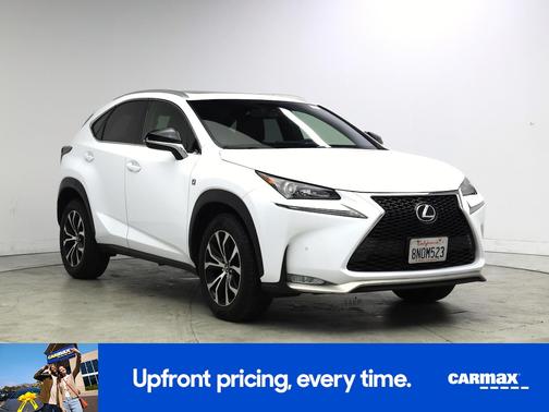 White 2017 Lexus NX 200t F-Sport