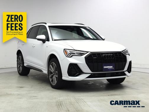 White 2025 Audi Q3 S-Line Premium