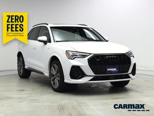 White 2025 Audi Q3 S-Line Premium