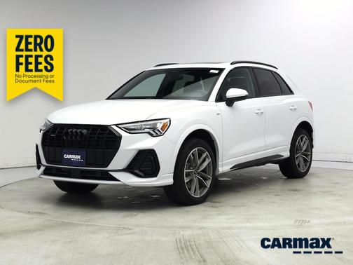 White 2025 Audi Q3 S-Line Premium