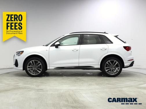 White 2025 Audi Q3 S-Line Premium