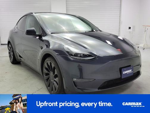 Gray 2024 Tesla Model Y Performance