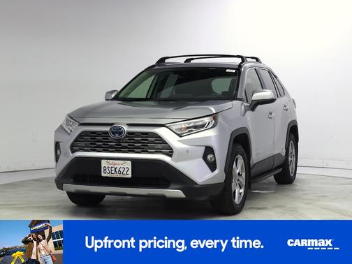 Silver 2020 Toyota RAV4 Hybrid Limited